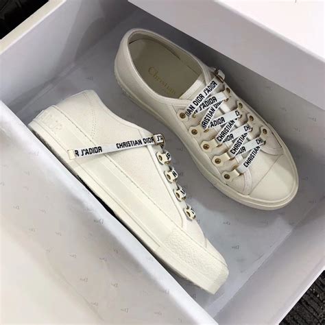 dior gold and white shoes|Dior white sneakers women's.